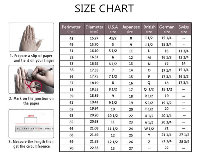ring size guide