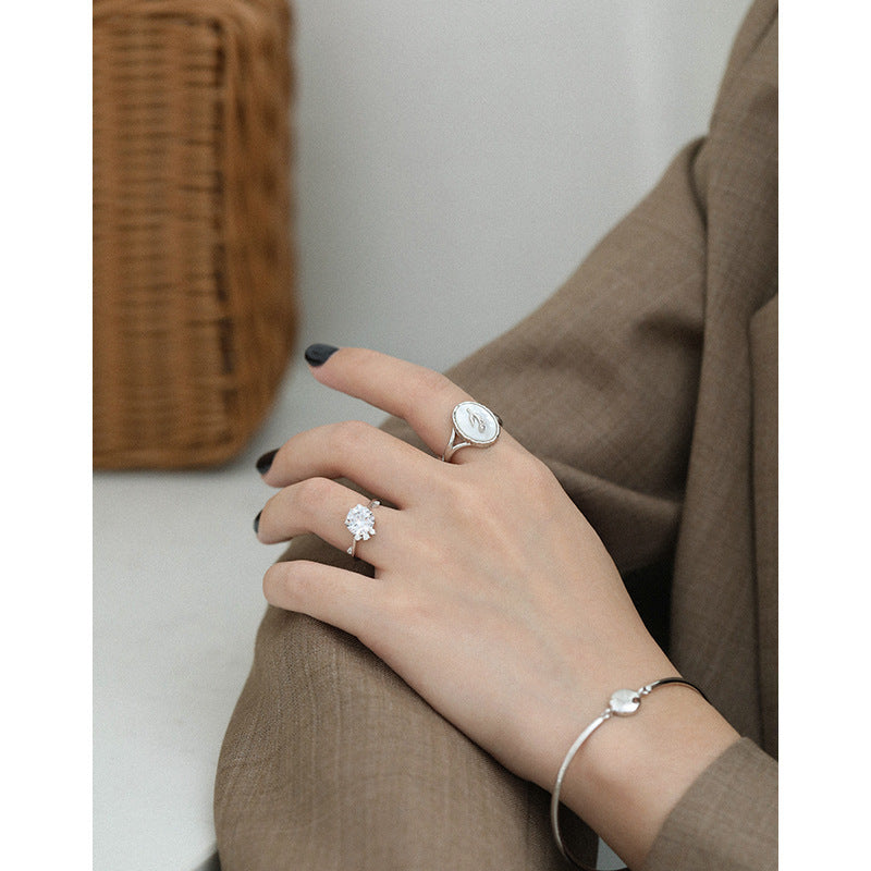 925 Sterling Silver Statement Ring
