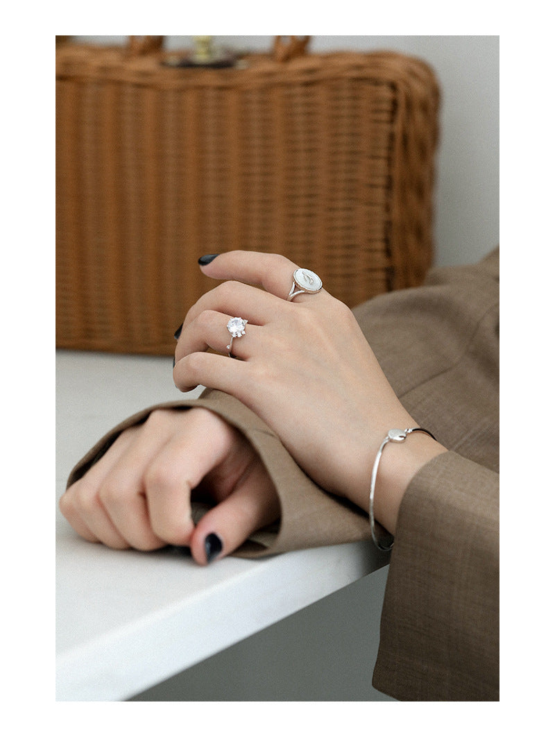 925 Sterling Silver Statement Ring