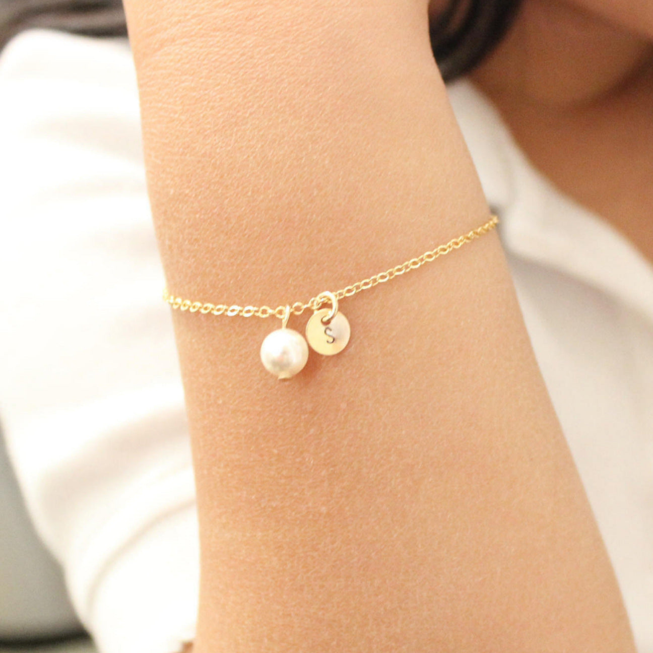 Initial Bracelet Exquisite Jewelry Gift for Her