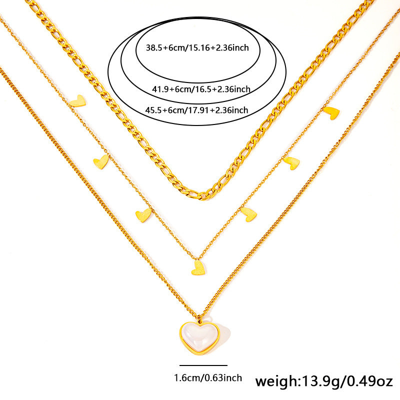 Elegant Titanium Steel Necklace