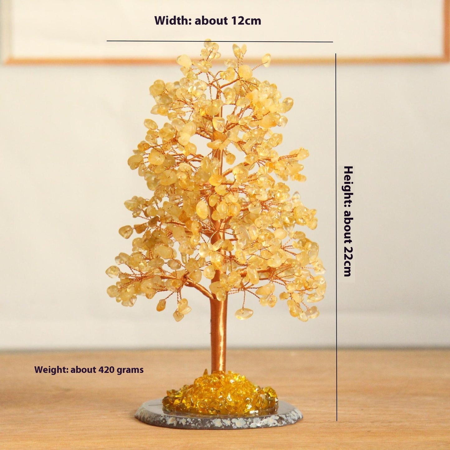 Multi Gemstone Wire Sculpture Tree Of Life ,Citrine Tree,Amethyst Tree,Turquoise Tree,Peridot Tree,Rose Quartz ,Crystal Gift,Wedding Favors