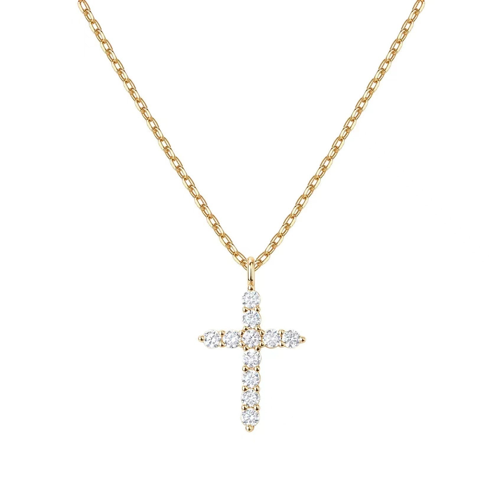 925 Sterling Silver Necklace Cross