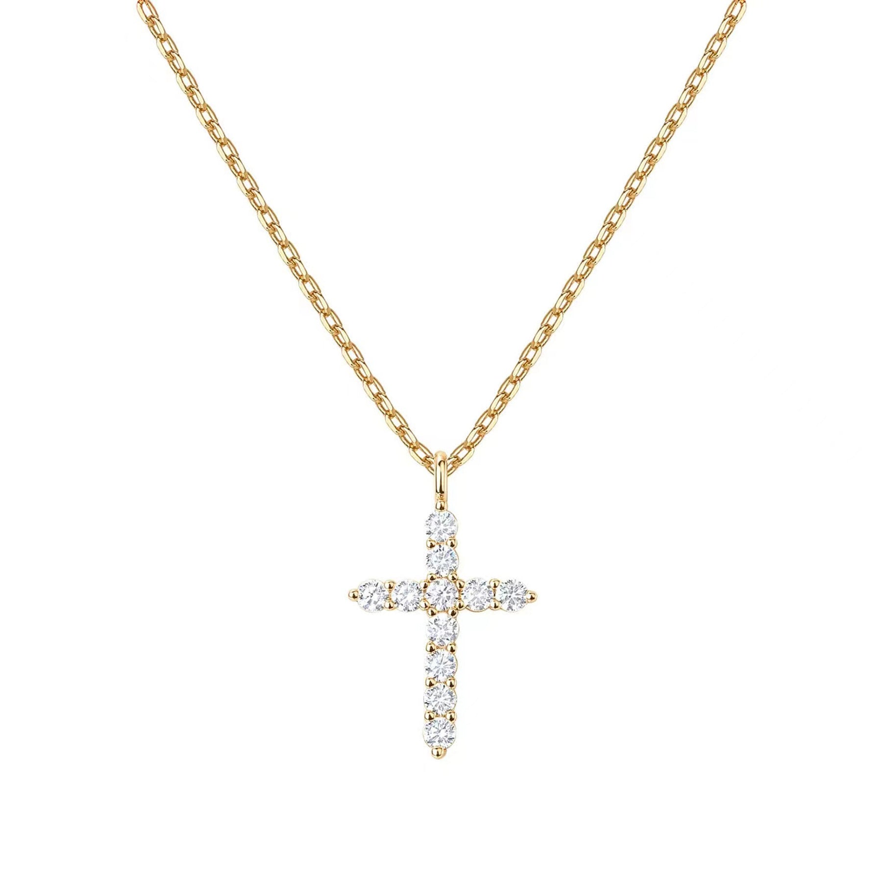 925 Sterling Silver Necklace Cross