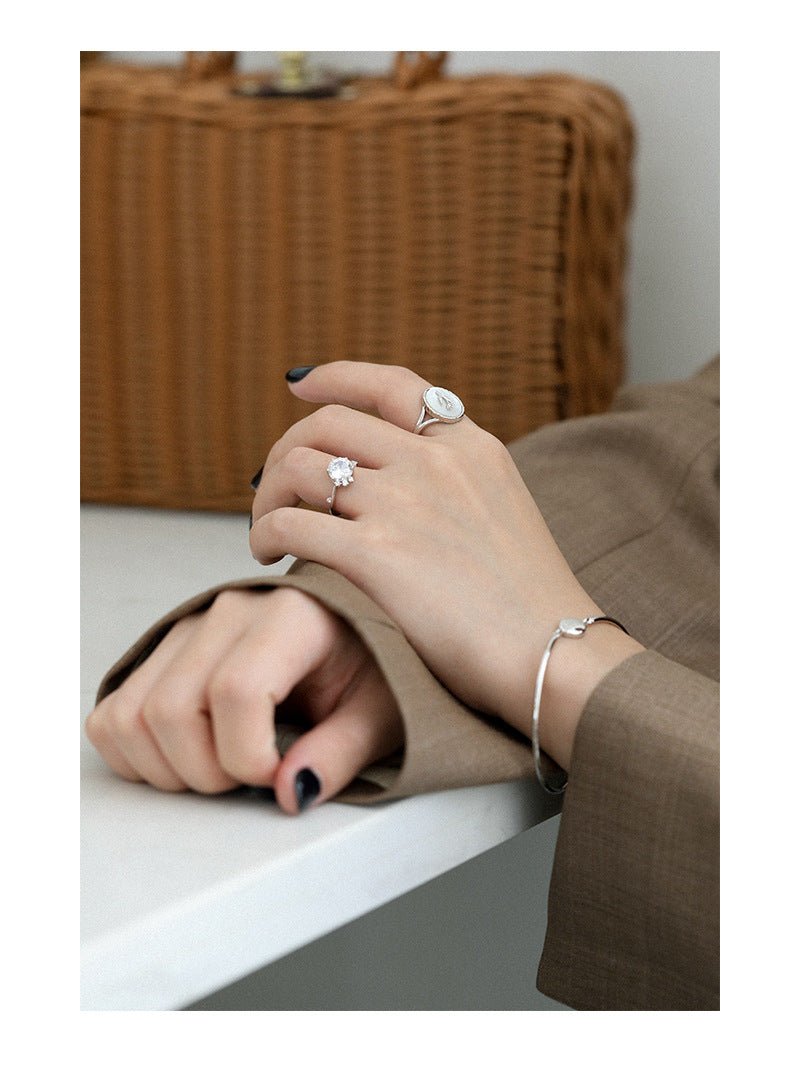 925 Sterling Silver Statement Ring