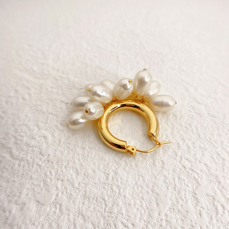 Pearl Earrings, Gold Pearl Earrings, Pearl Jewelry, Gold Filled Earrings, Bridal Earrings, Bridesmaid Gift, Earrings for Women, Gift Earring