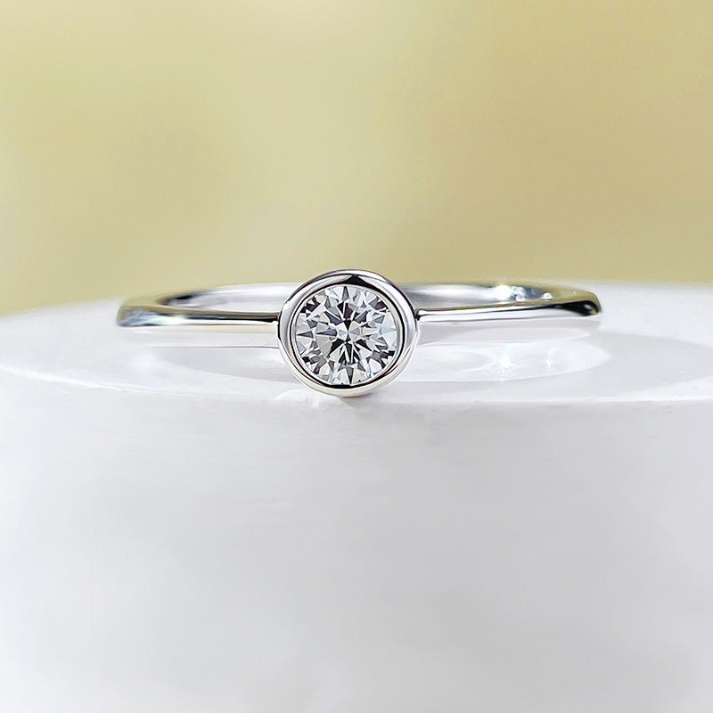 Minimalist  Daily Simple All-Match Ring