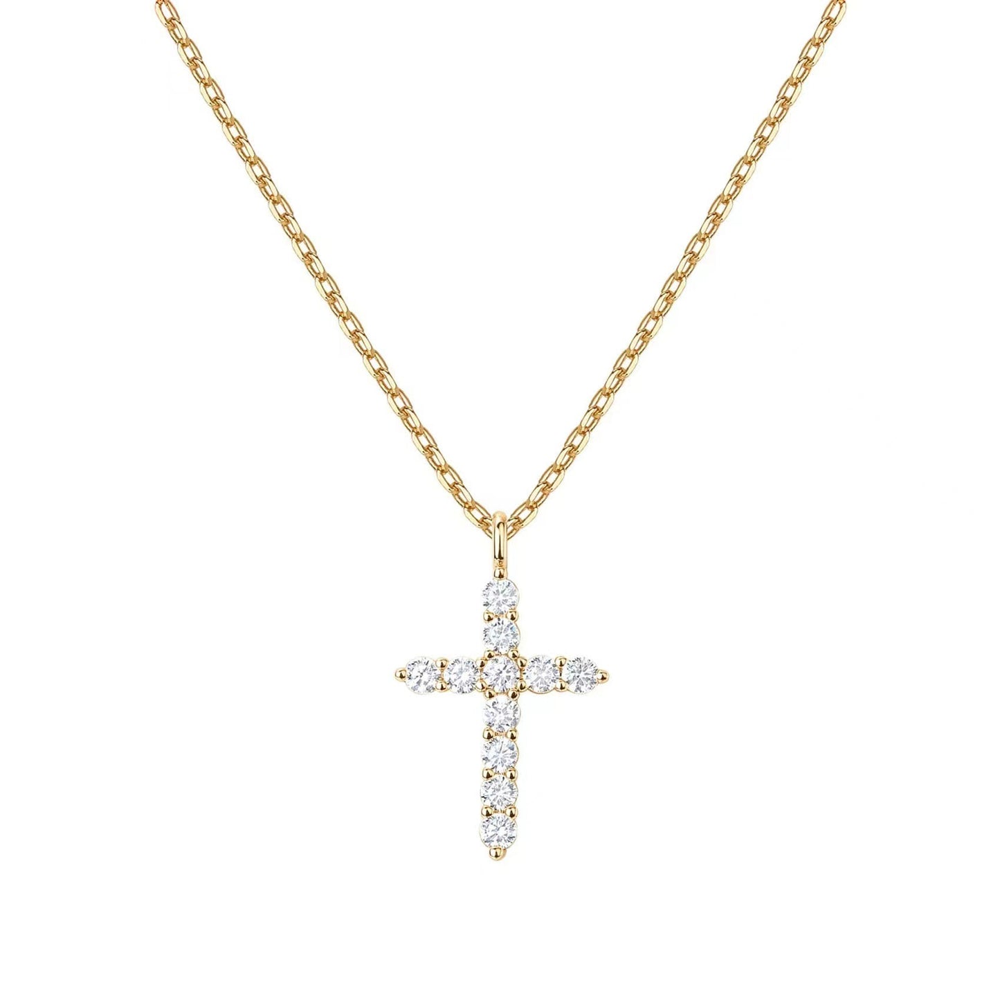 925 Sterling Silver Necklace Cross