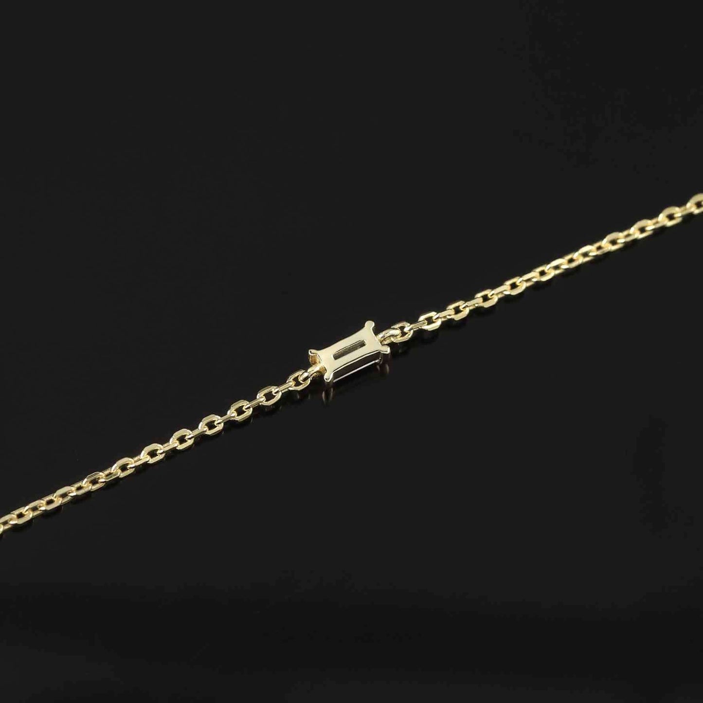 Emerald Cut Moissanite Tennis Bracelet 925 Sterling Silver Anniversary Birthday Gift for Women