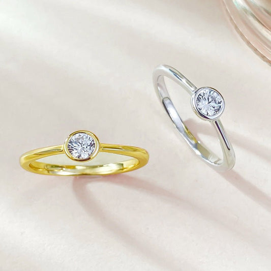 Minimalist Daily Simple All - Match Ring