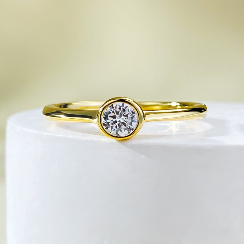 Minimalist Daily Simple All - Match Ring